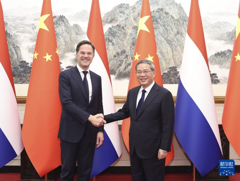 李强同荷兰首相吕特会谈：加强在氢能领域创新合作
