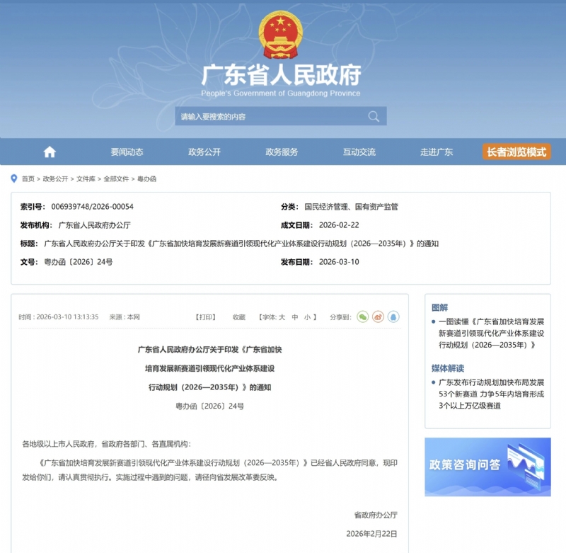广东：拓展氢、氨、绿色甲醇在交通运输、能源支撑、工业制造等领域的多元化应用